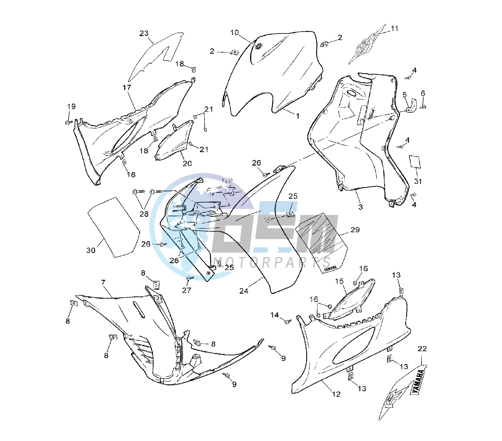 FRONT BODY 3D43-4C