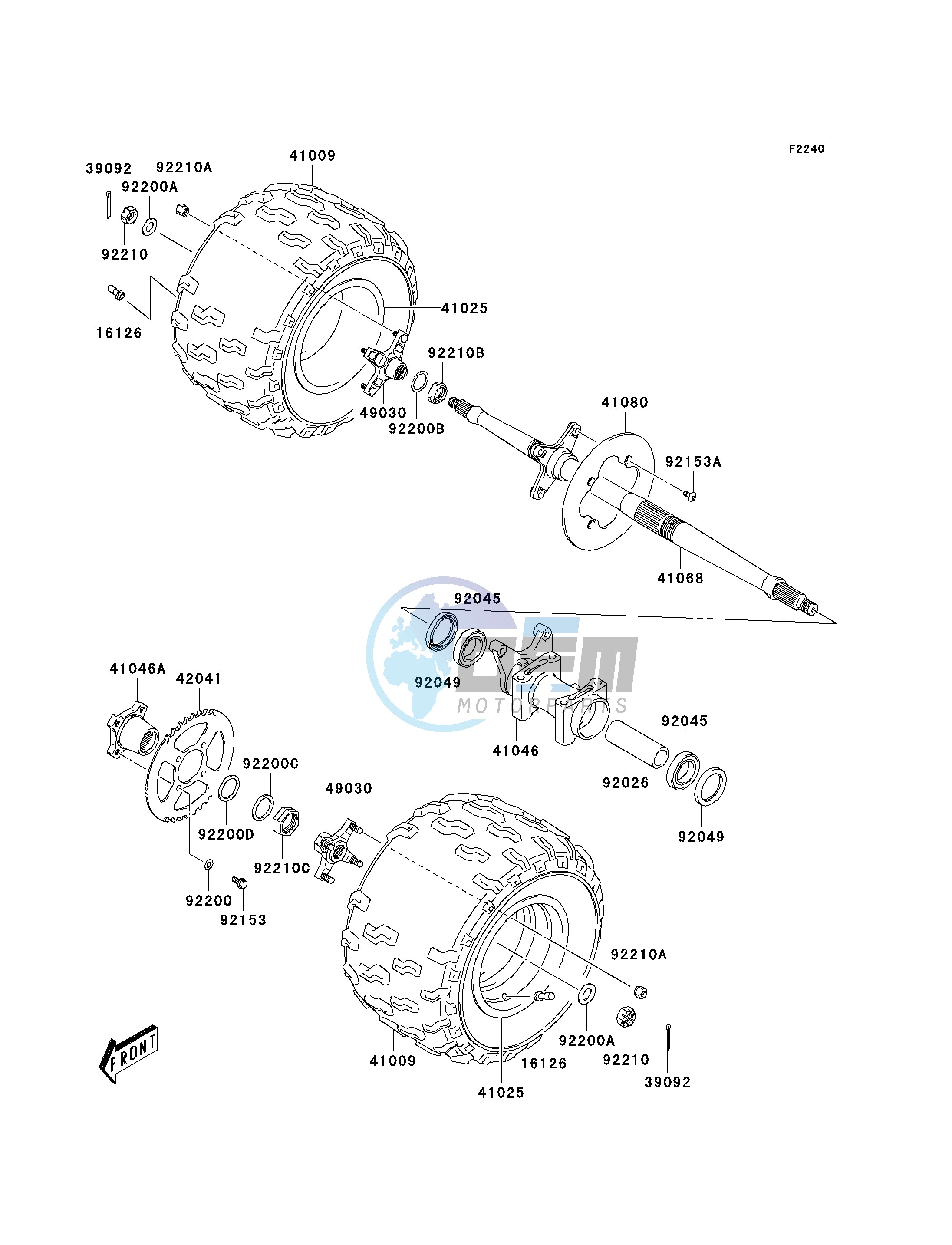 REAR HUB