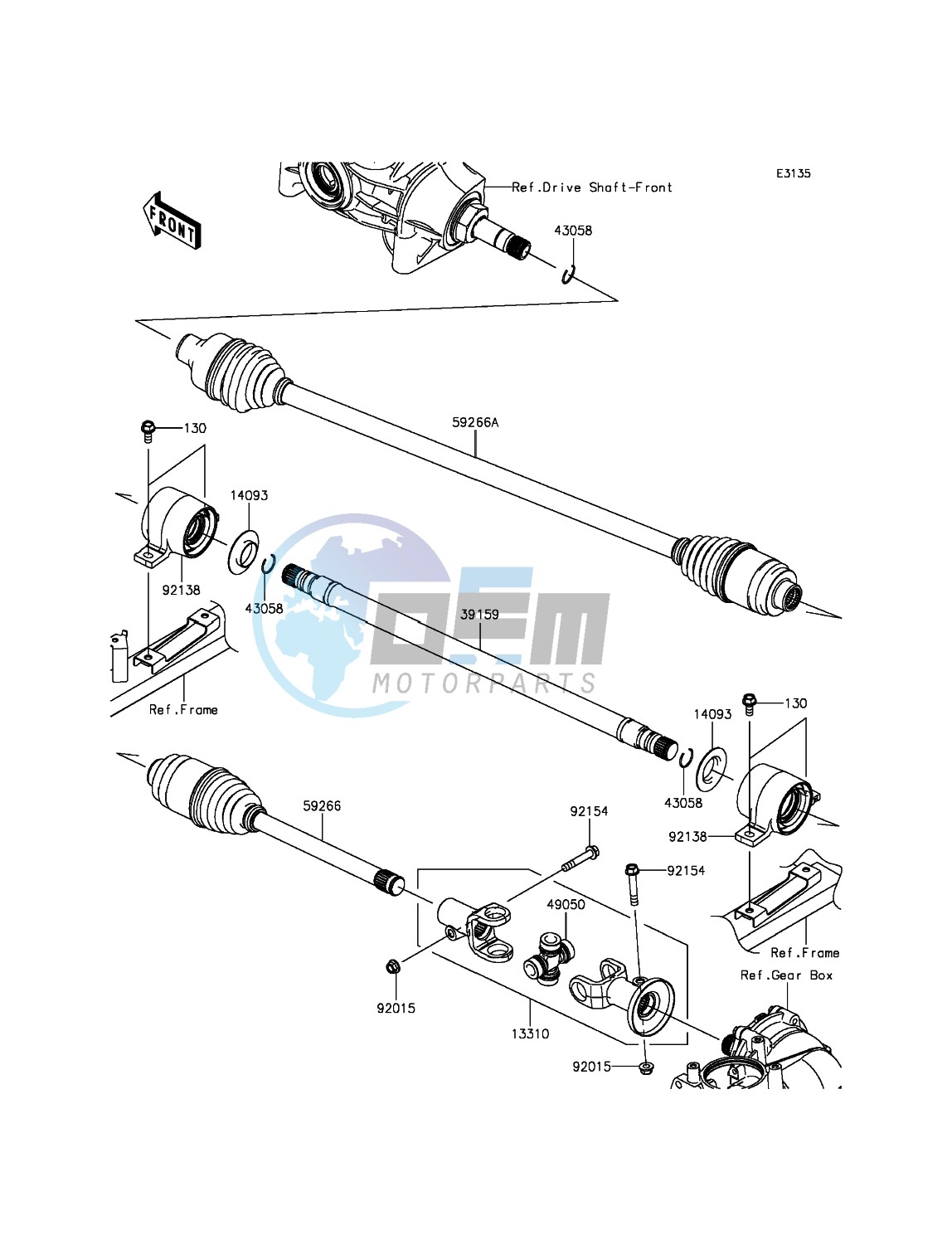 Drive Shaft-Propeller