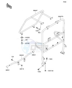 KAF 540 C [MULE 2010] (C1) [MULE 2010] drawing GUARD_CAB FRAME