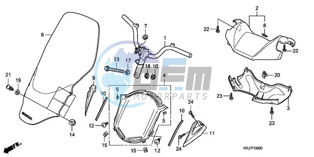 HANDLE PIPE/HANDLE COVER