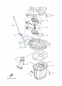 FL300DET drawing VENTILATEUR-DHUILE