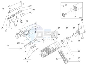 California 1400 Custom ABS 1380 USA-CND drawing RH cylinder timing system