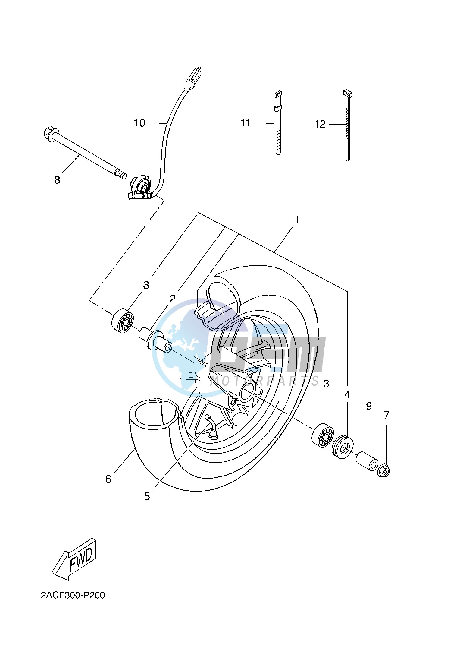 FRONT WHEEL