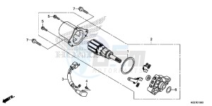 AFS110CSFF CB1000R 2ED - (2ED) drawing STARTER MOTOR