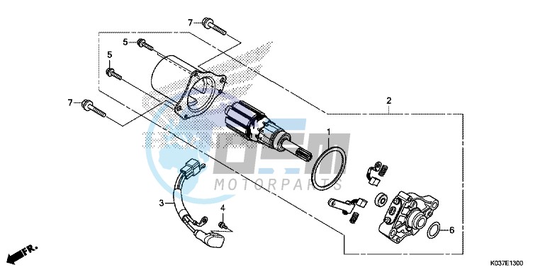 STARTER MOTOR