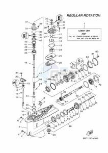 F225J drawing PROPELLER-HOUSING-AND-TRANSMISSION-1