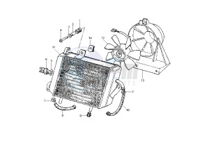 Hexagon 125-150 drawing Water cooler