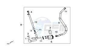 MAXSYM 400 I drawing AIRFILTER