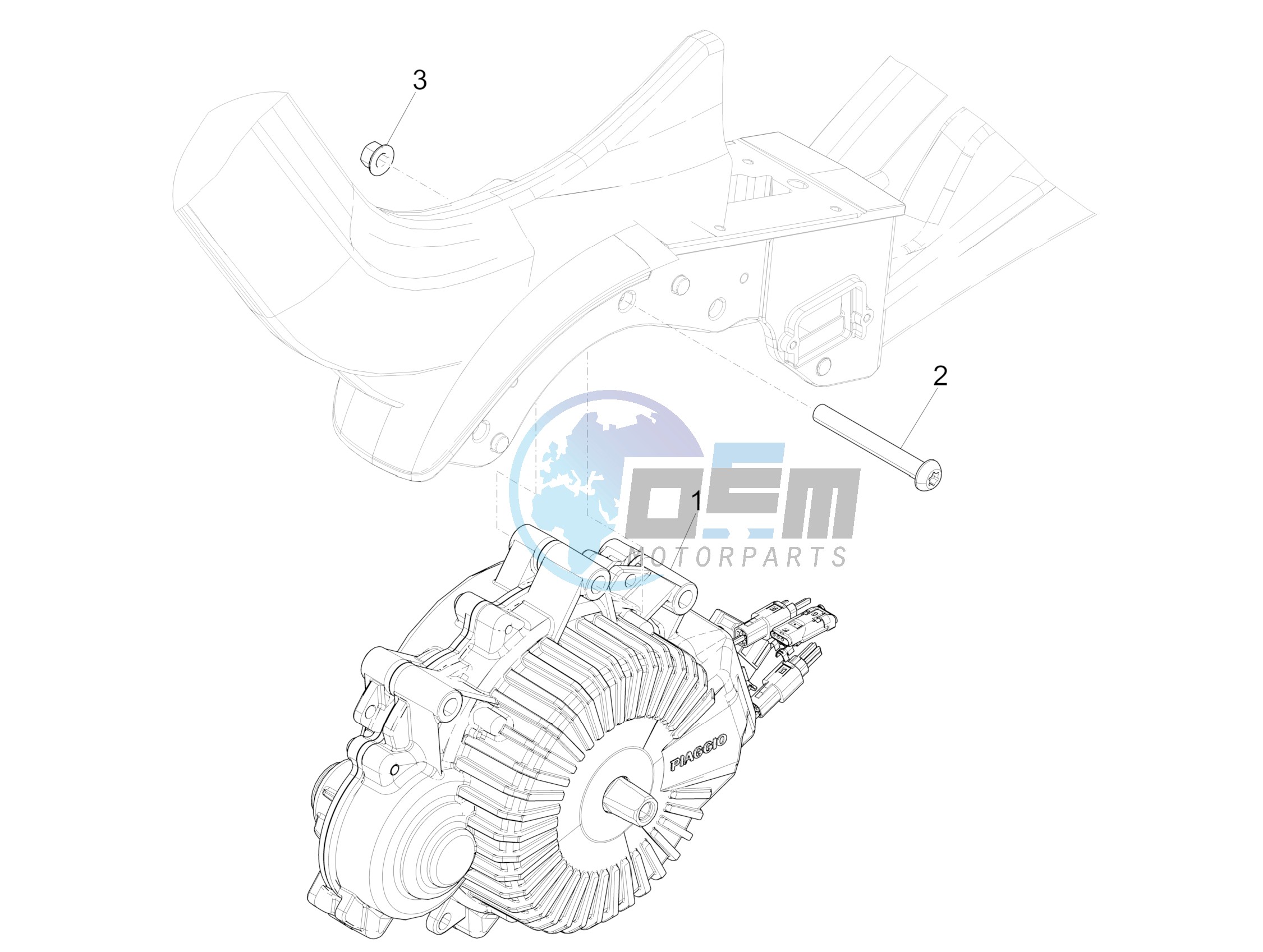 Engine, assembly