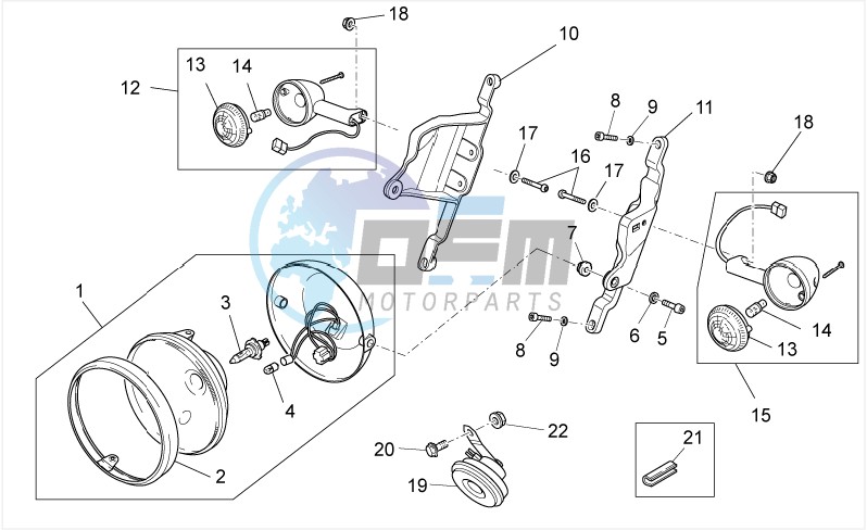 Headlight/Horn