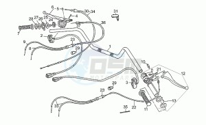 850 T5 Polizia - CC - PA - NC Polizia/CC/PA/NC drawing Handlebar-controls, 1st series