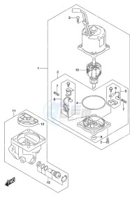 DF 115A drawing PTT Motor SS Model