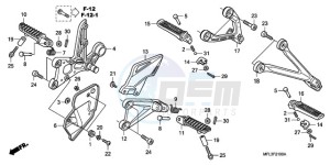 CBR1000RR9 Europe Direct - (ED / REP) drawing STEP