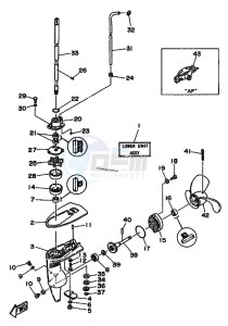 2B drawing PROPELLER-HOUSING-AND-TRANSMISSION