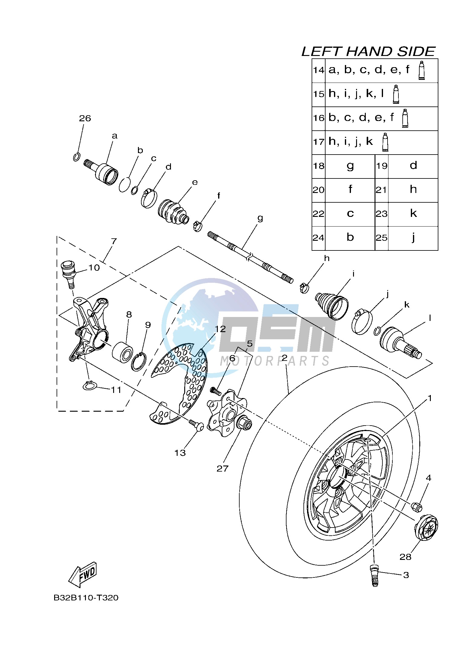 FRONT WHEEL