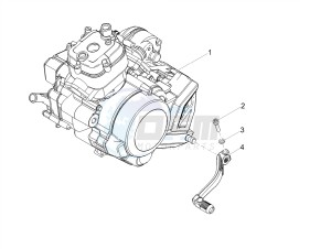 SX 50 LOW SEAT E4 (EMEA) drawing Engine-Completing part-Lever