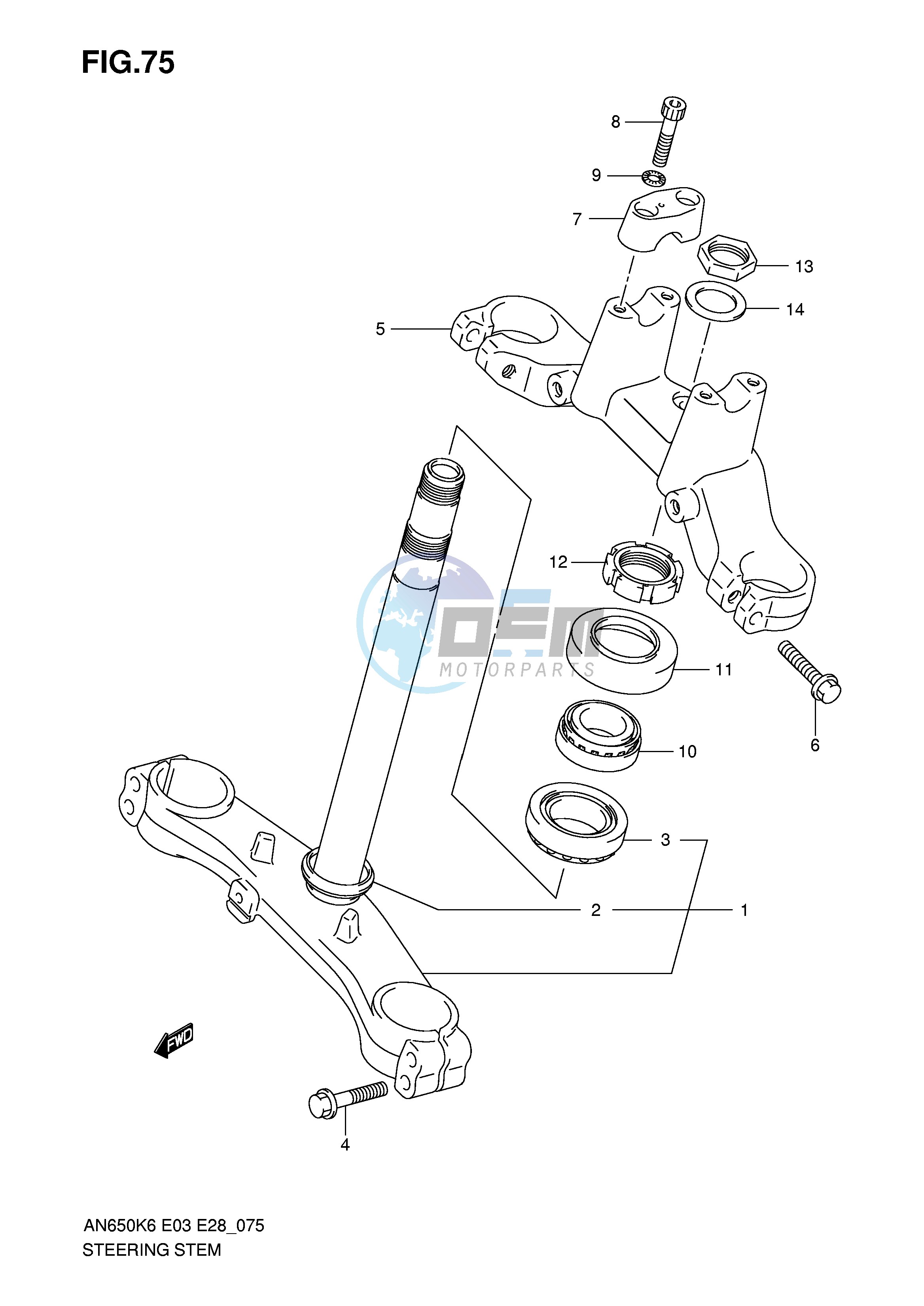 STEERING STEM