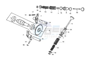 MEGALO 125 E2 drawing VALVES