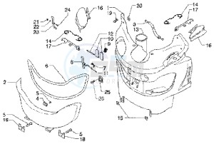 X9 180 Amalfi drawing Front top case