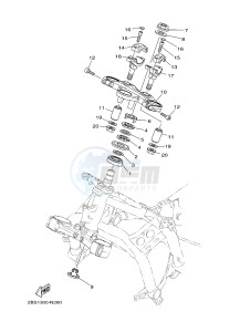 XT1200ZE SUPER TENERE ABS (2KBC) drawing STEERING