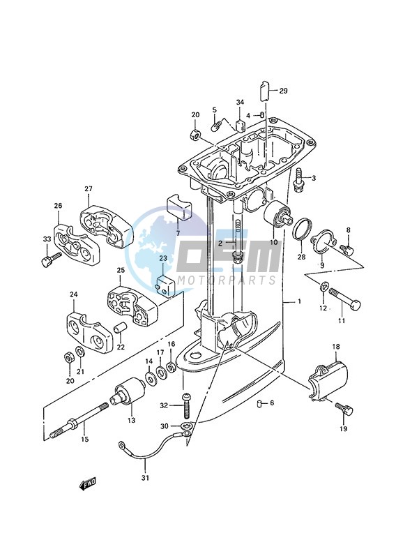 Drive Shaft Housing