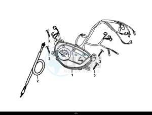 MASK 50 (XE05W1-IT) (L7-L9) drawing SPEED METER / MASK 50 (XE05W1-IT) (L7-L9)