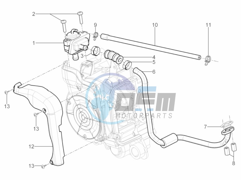 Secondary air box