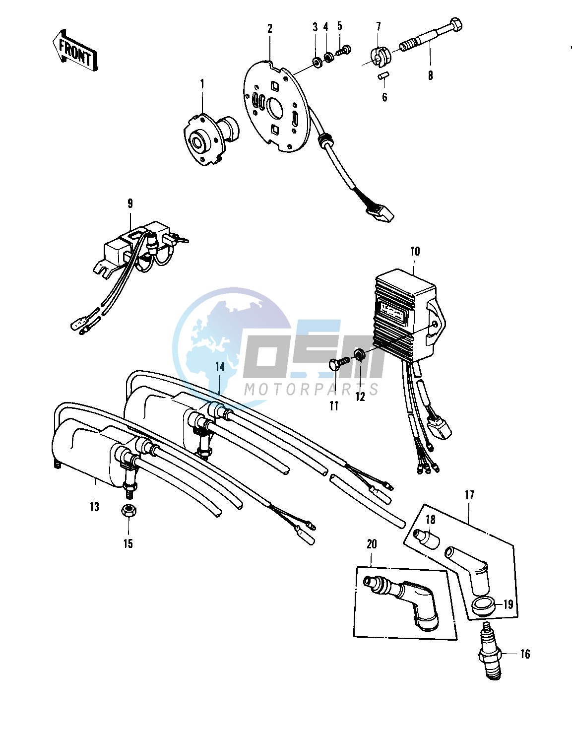 IGNITION -- KZ1000-C3_C4- -