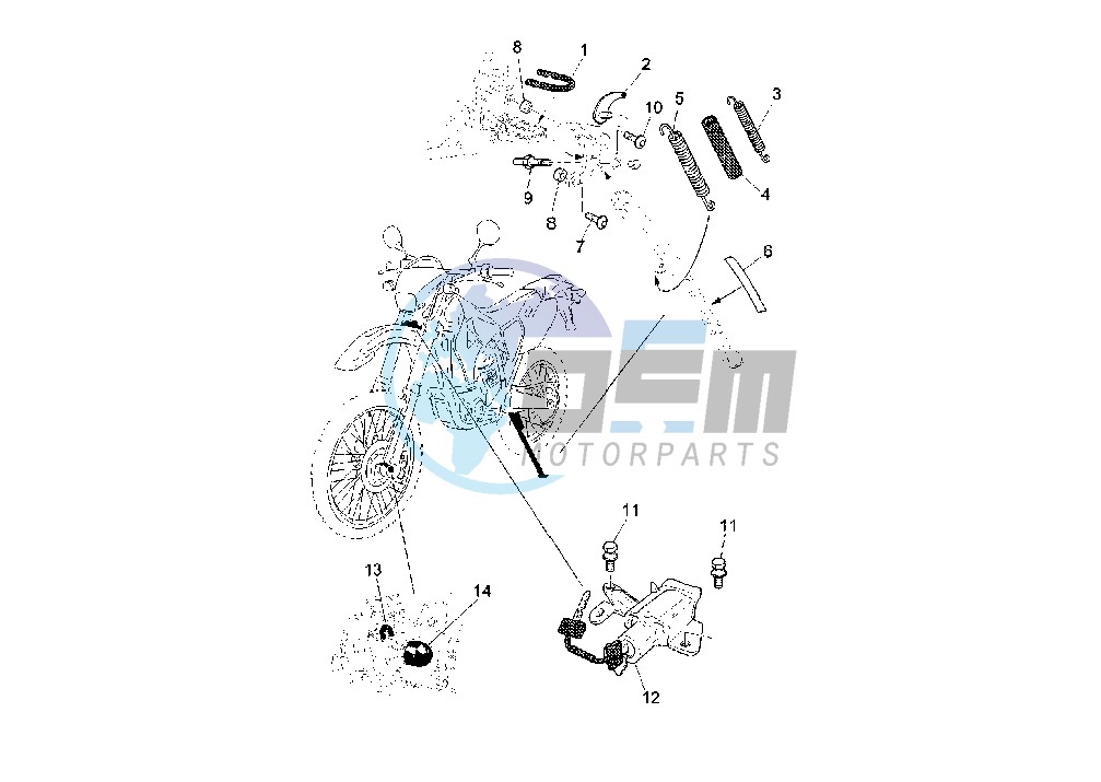 SIDE STAND EURO KIT