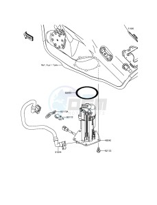 NINJA ZX-10R ABS ZX1000KFF FR XX (EU ME A(FRICA) drawing Fuel Pump