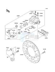 VN900 CLASSIC VN900BCF GB XX (EU ME A(FRICA) drawing Rear Brake