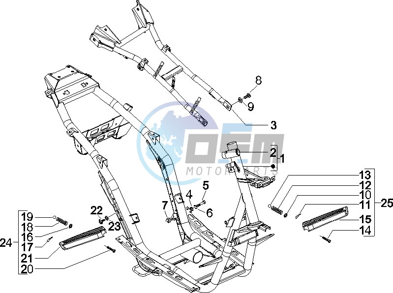 Frame bodywork