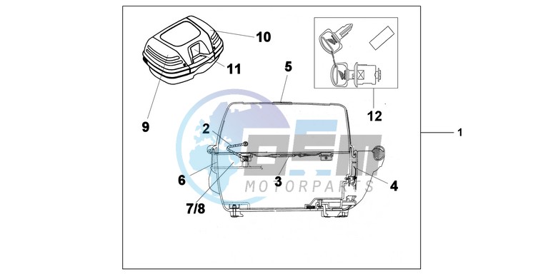 TOP BOX 45L