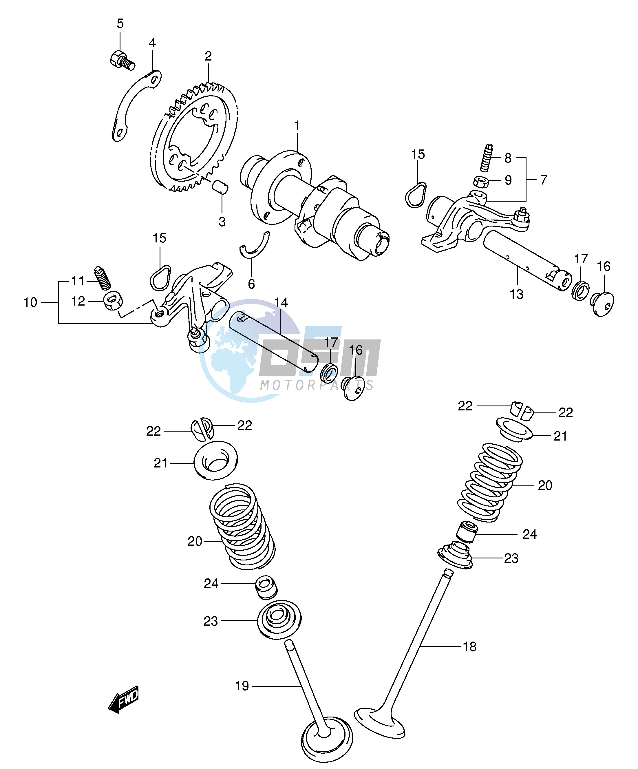 CAM SHAFT - VALVE