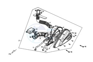 SYMPHONY SR50 drawing AIRFILTER