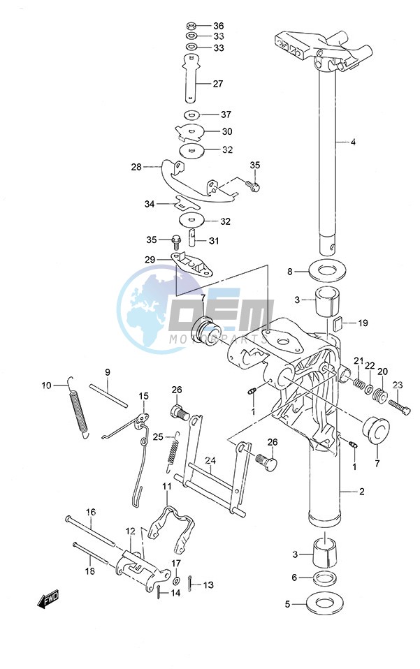 Swivel Bracket Non-Remote Control