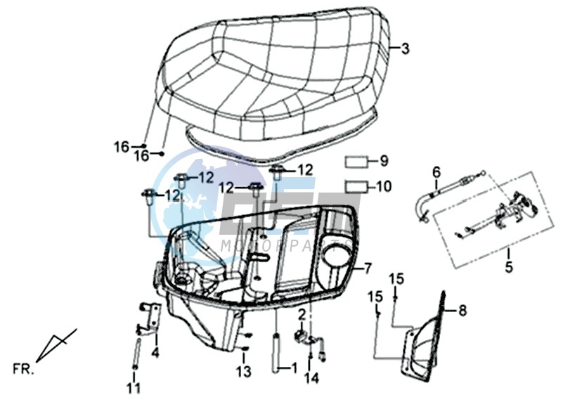 BUDDTSEAT - HELMET BOX - CARRIER