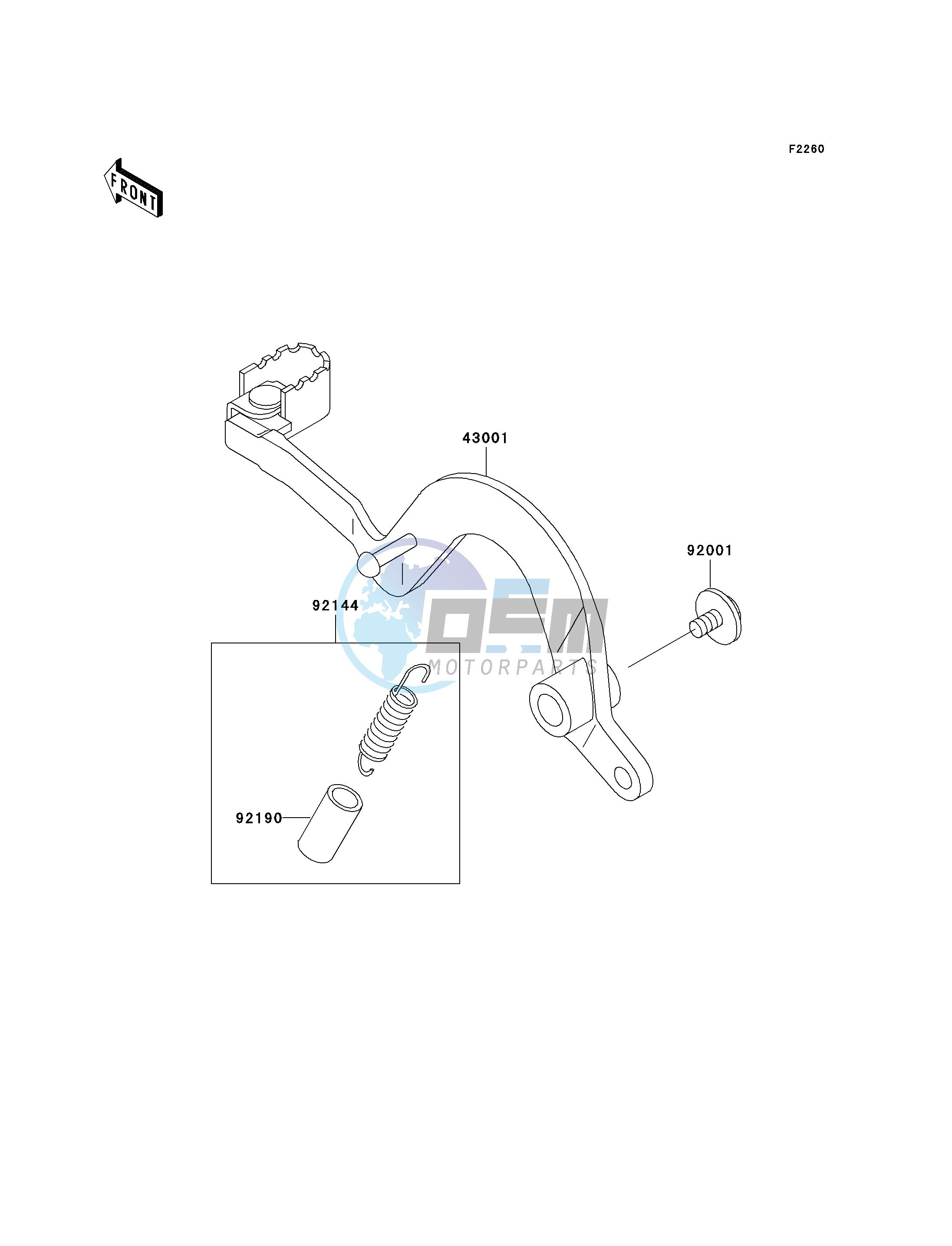 BRAKE PEDAL