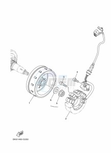 YZF125-A YZF-R125 (B5G5) drawing GENERATOR