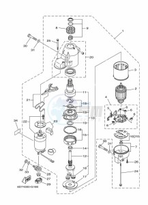 F100DETL drawing STARTER-MOTOR