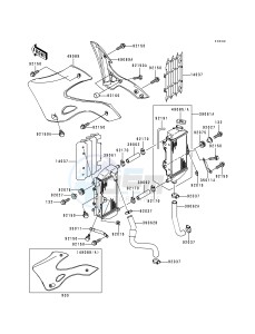 KX 125 L [KX125] (L1) [KX125] drawing RADIATOR