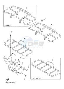 YFM350A YFM350TE GRIZZLY 350 2WD (B142 B143 B144) drawing GUARD