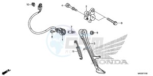 CBR1000RRF Fireblade - CBR1000RR 2ED - (2ED) drawing STAND