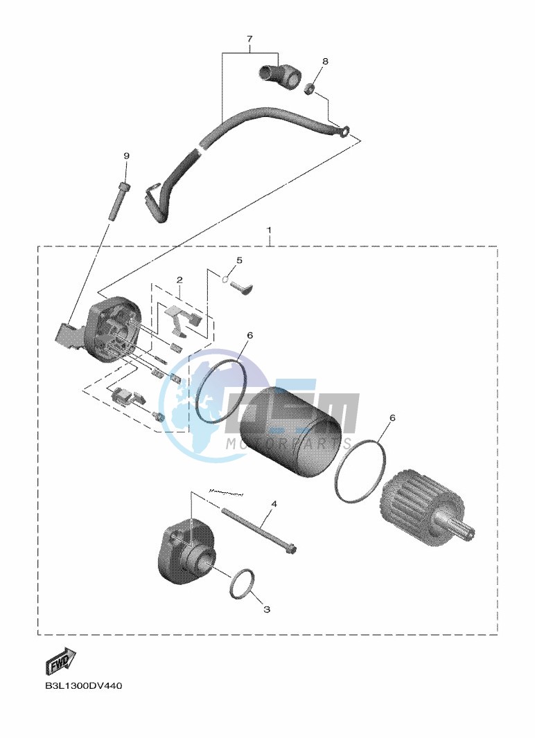 STARTING MOTOR