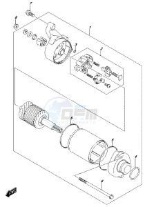 DL650 drawing STARTING MOTOR