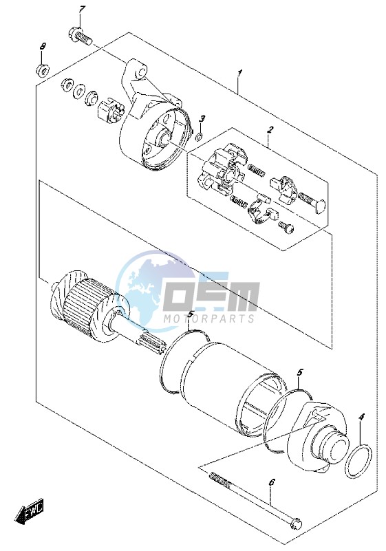 STARTING MOTOR