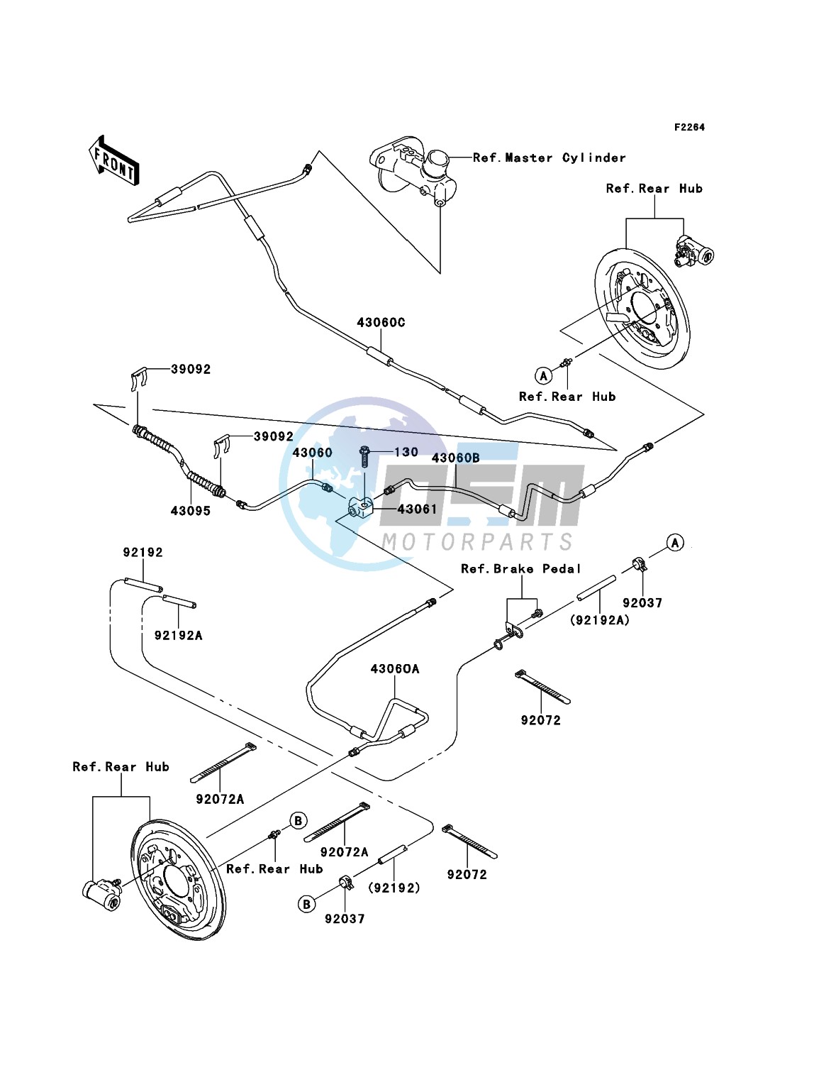 Rear Brake Piping