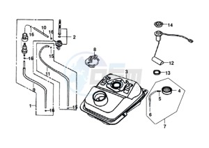 NITRO_50_L0 L0 drawing Fuel tank