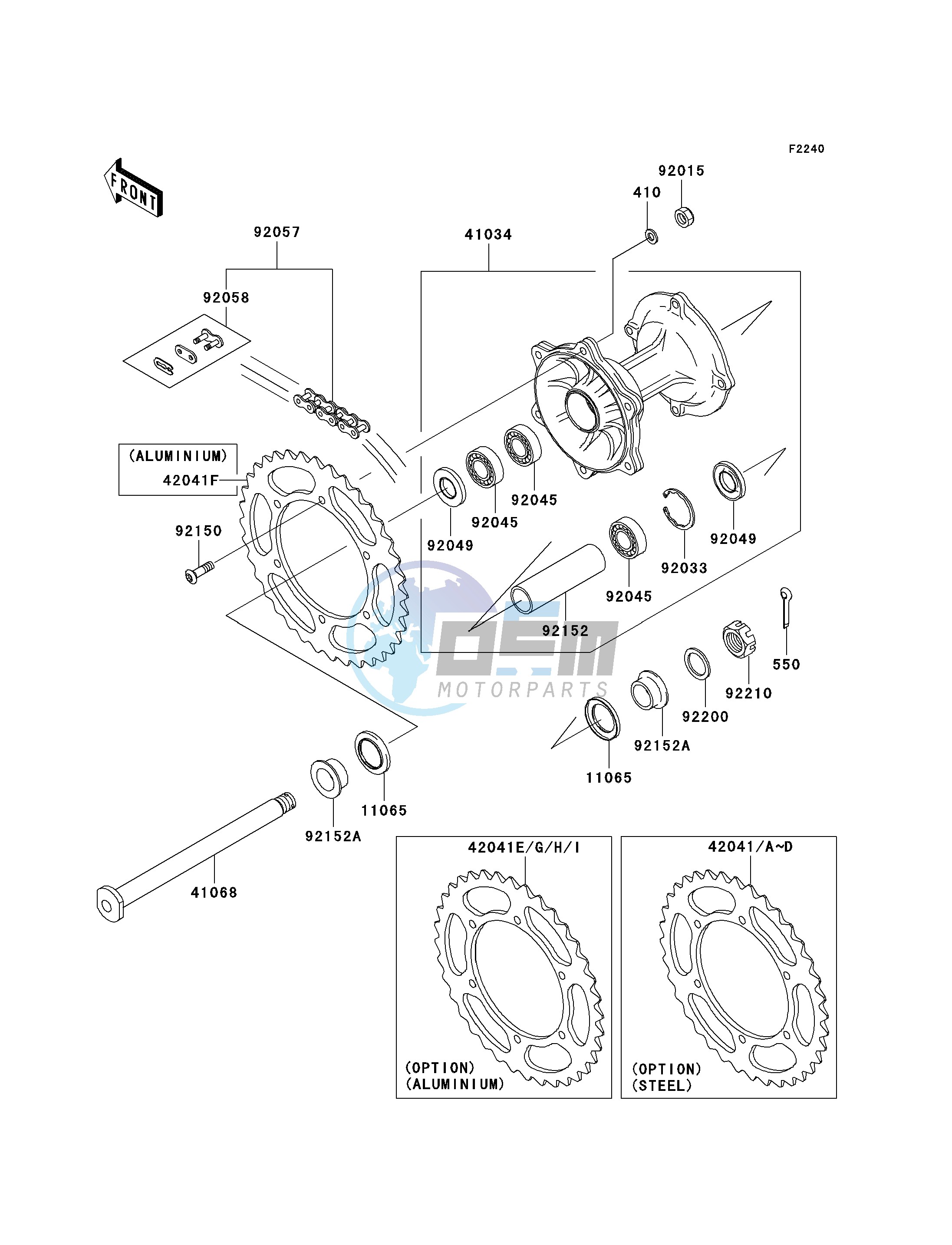 REAR HUB